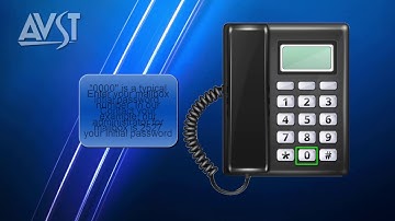 Setting up your voicemailbox for the first time