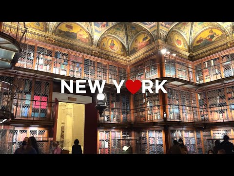 [4K]🇺🇸 NYC Walk: Madison Ave / Morgan Library & Museum, Koreatown, Ravagh Persian Grill / Jan. 2022