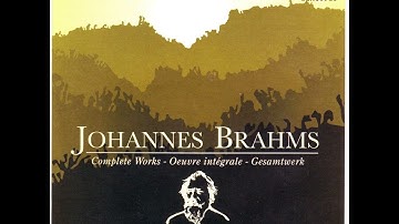 Johannes Brahms Edition, Haydn Variations; Schumann Variations; Waltzes; piano 4 hands