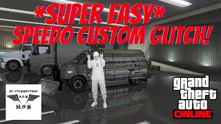Super Easyspeedo Custom Van Glitch In Gta 5 Online
