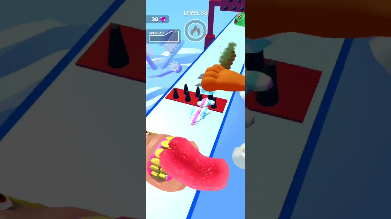 teeth runner all levels