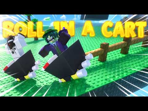 ROBLOX ROLL IN A CART IS CRAZY🚗💀