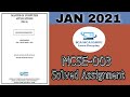 MCSE-003 | JAN 2021Assignment| AI & KNOWLEDGE MANAGEMENT| MCA 5th SEM Assignment | IGNOU |
