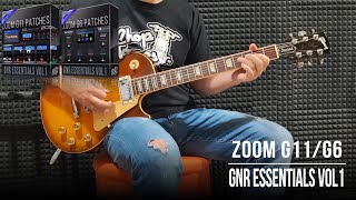Zoom G11 / G6 Patches | GNR Essentials vol1 (Slash inspired Cover Pack)