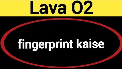 Lava O2 me fingerprint kaise hataye, how to remove fingerprint lock in Lava O2