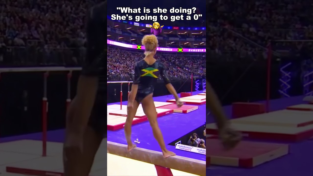 Looks like Simone found Danusia Francis funny🤭 