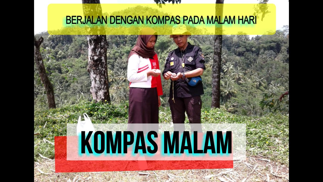 Cara Penggunaan Kompas Malam