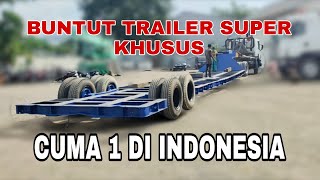 EDIANNN JIWA SUPIR MANA YANG GAK BERONTAK DISURUH BAWA BUNTUT TRAILERS INI‼ LOWBED TRAILERS CEPER