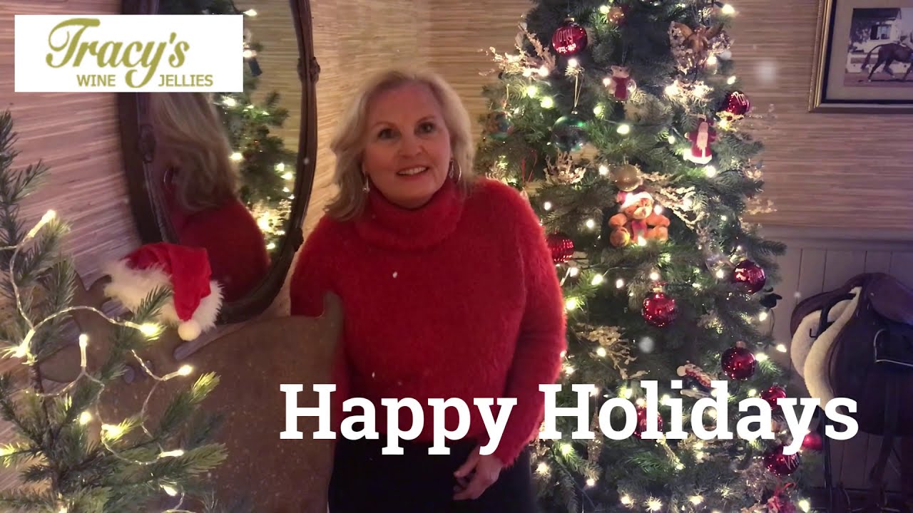 Happy Holidays from Tracy's Wine Jellies