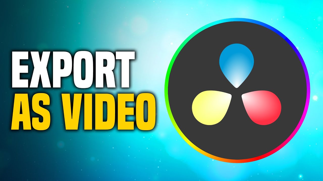 How To Export Davinci Resolve As Video (STEP-BY-STEP) - YouTube