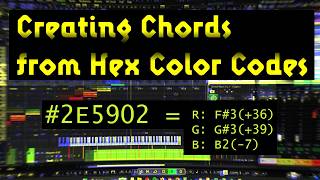 Creating Chords from Hex Color Codes | 256-EDO Microtonal