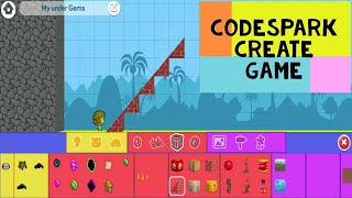 CodeSpark Create Game - How to Make A Game in Codespark Academy for Activity of Hour of Code screenshot 4