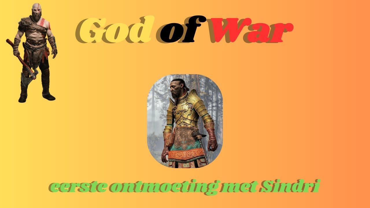God of War eerste ontmoeting met Sindri