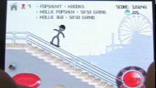 Stick Skater - iphone skateboarding game screenshot 5