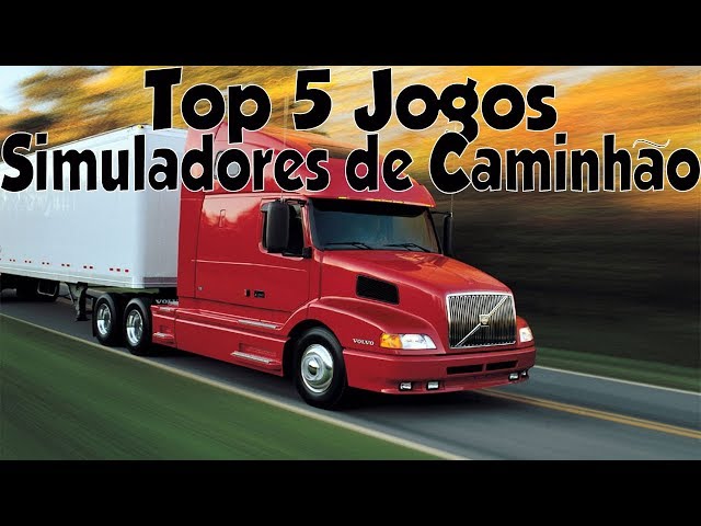 TOP 5 JOGOS DE CAMINHÃO PARA PC ATUALIZADO 