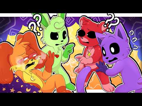 DogDay X CatNap & Bobby BearHug's Smiling Critters Swap PROBLEM┃Poppy Playtime Chapter 5┃Comic Dub