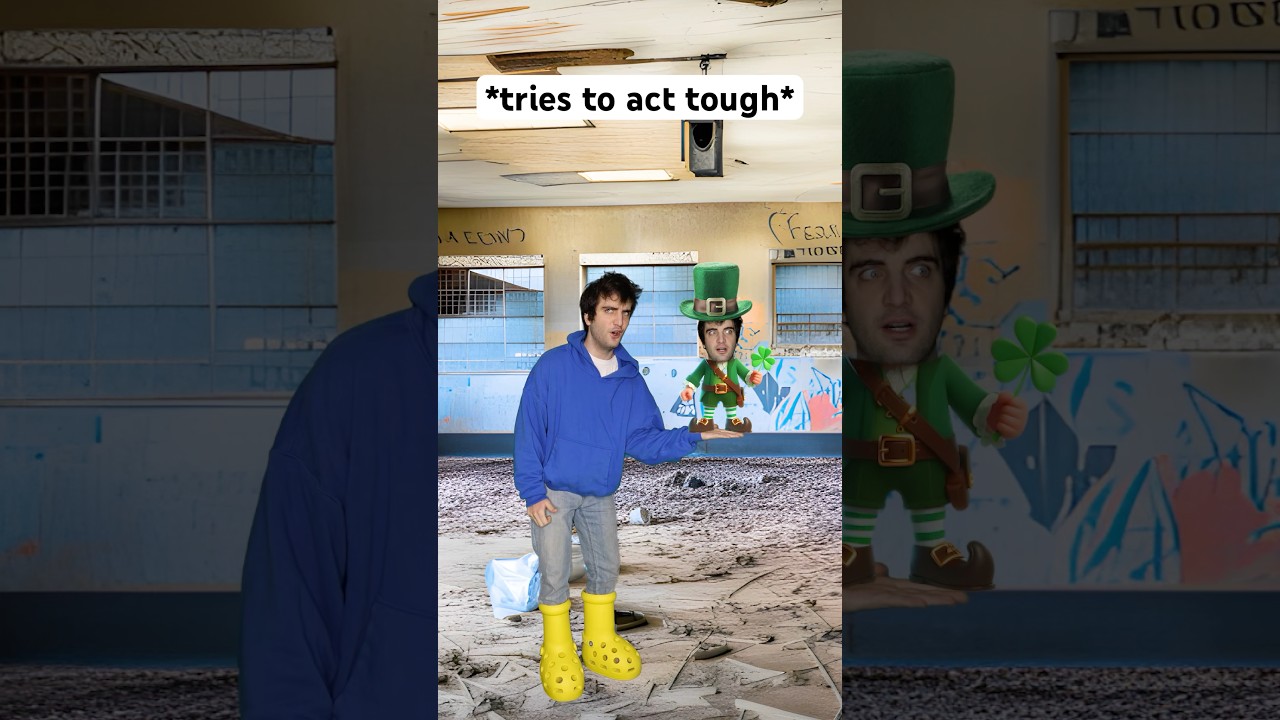 Когда лепрекон разнес класс на перемене в День Святого Патрика 🤣 