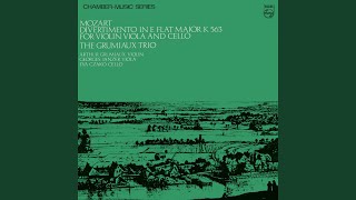 Mozart: Divertimento (String Trio) in E-Flat Major, K. 563: I. Allegro