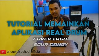 TUTORIAL DAN COVER SOAR CANDY  (BLACKPINK) LAGU MENGGUNAKAN APLIKASI REAL DRUM screenshot 5