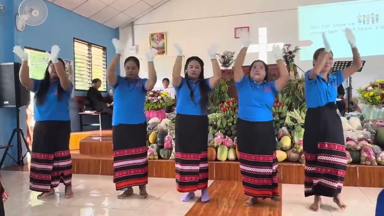 Ca Suh ca ve li hkaw #2025 เพลงเต้นลาหู่กินข้าวใหม่ {ep3}