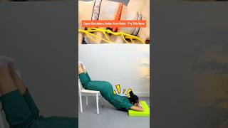 Release Back Tension, Open Your Shoulders, and Strengthen Your Spine with One Stretch