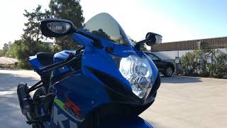 Onyx Moto / 2015 Suzuki GSX-R600 / Yoshimura Exhaust Sound Clip