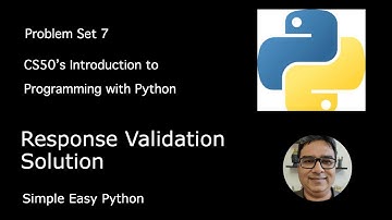 Response Validation Solution CS50P – Problem Set 7