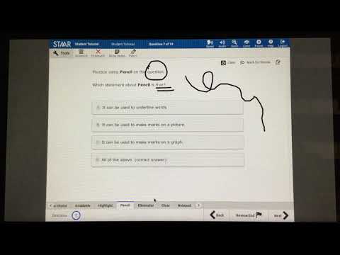 How to Use the STAAR Online Testing App (2020)