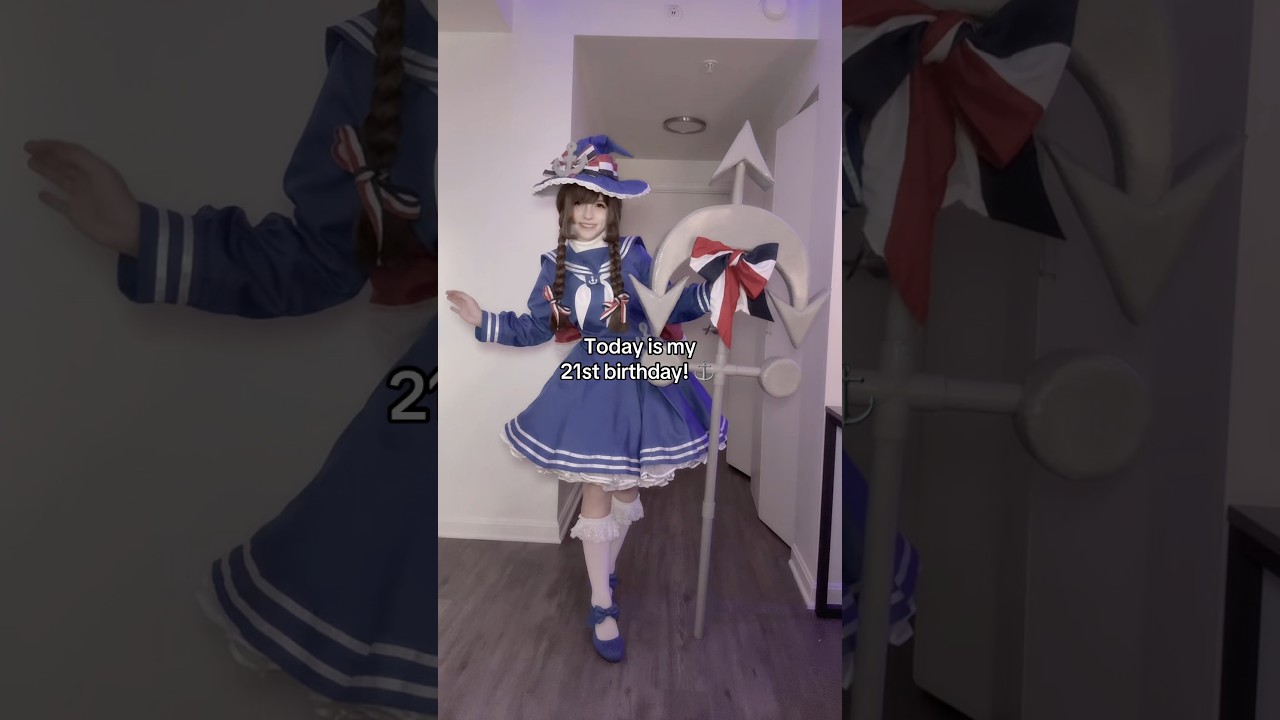 My birthday weekend is Wadanohara themed! I can drink vro #cosplay #cosplayer #wadanoharacosplay