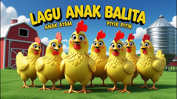 ANAK AYAM PIYIK PIYIK | 5 BEBEK KECIL BERMAIN | CIT CIT CUIT | SUARA HEWAN | B21 Kids