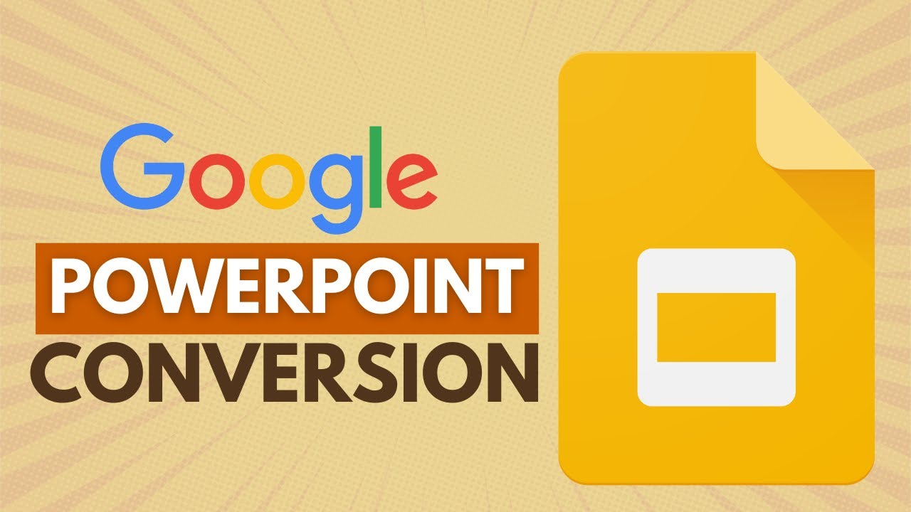 How to Save a Google Slides as a Powerpoint - YouTube