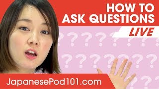 ⁣How to Ask Questions in Japanese
