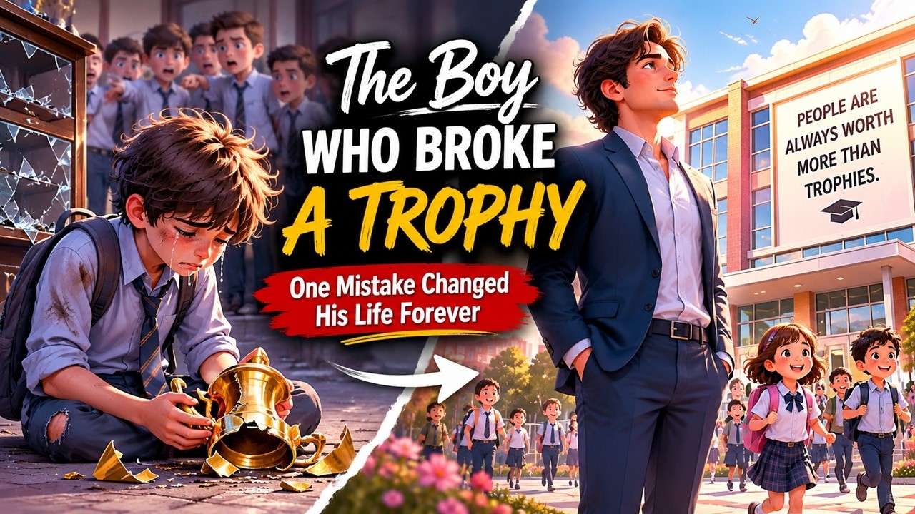 Video thumbnail for The Broken Trophy - An Emotional Moral Story @shortmoraltales
