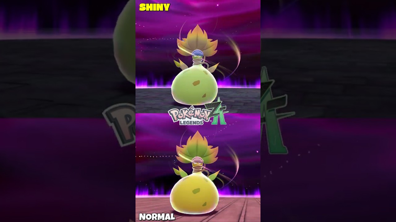 Shiny Mega Victreebel vs Normal  