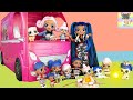 OMG DOLLS Downtown BB & Uptown Girl Dolls go CAMPING TOGETHER! It's a LOL FAMILY Camping Trip! Camp