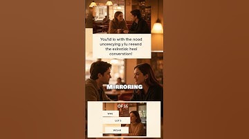 mirroring technique for building rapport #motivation #disruptivethinking #selfhelp