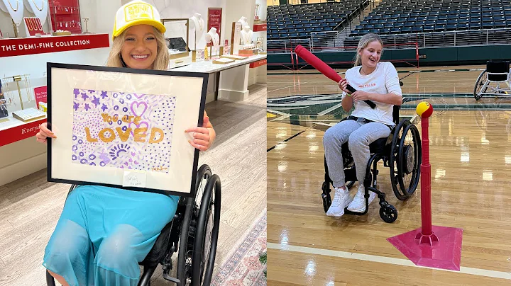 trying paralympic sports + my kendra scott event
