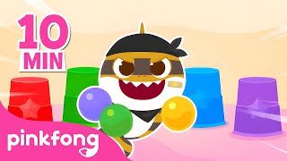 🎶🌈 Rainbow Adventure With Baby Shark! | + Color Song Compilation | Pinkfong Kids Song