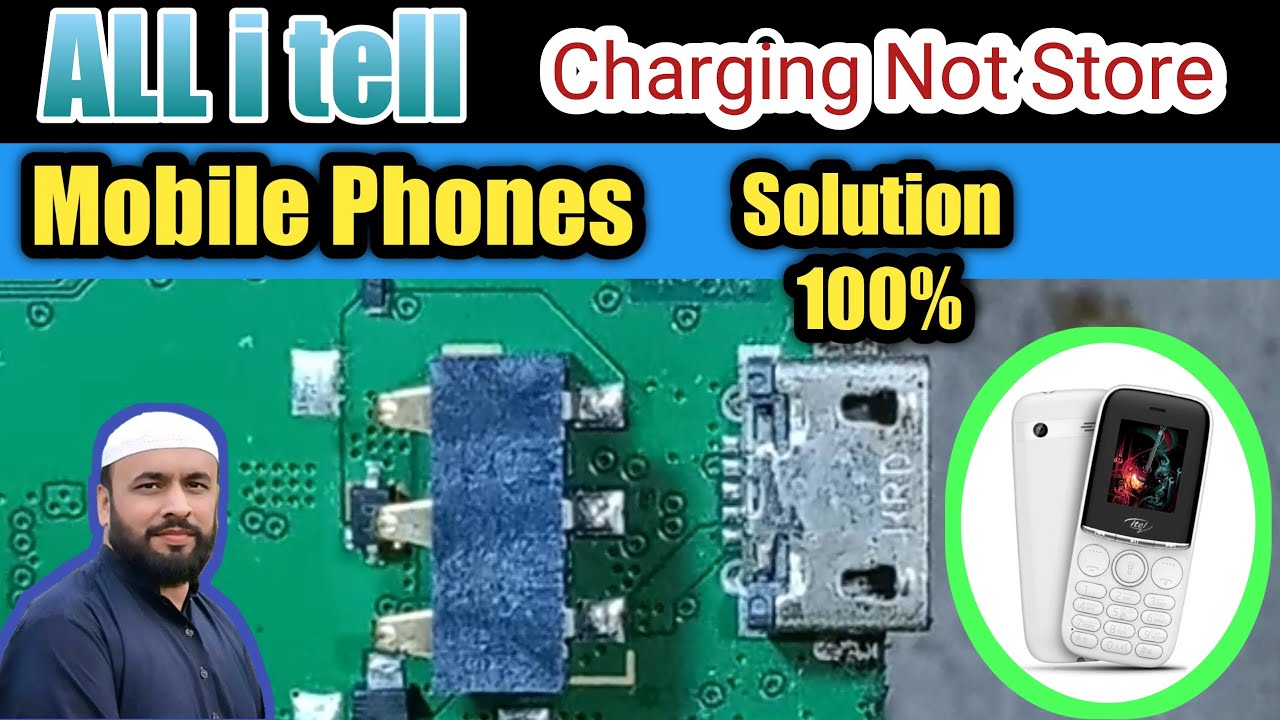 Itel 5092 charging solution | Itel 5092charging not store new method in ...