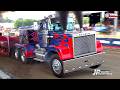 Mac Trailer Hot Rod Semis pulling at the 2025 Elkhart County 4-H Fair in Goshen, IN!