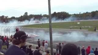 OMT Vincent Theberge vs Nicolas Lorange(Top 16 Dmcc round 8 Final Sanair 2013)