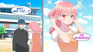 [Manga Dub] Pretending to be a woman online, I had an offline meeting with a man... [RomCom]