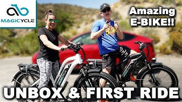 Amazing MagiCycle E-bikes - Unboxing and First Ride