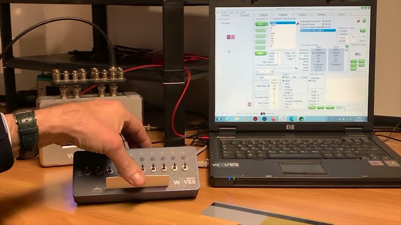 Magnetic Card Imprinter - Power Waves