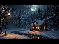 Full Moon Forest Magic | Cozy Enchanted ASMR with Falling Snow &amp; Witches | Ambient Screen