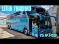 Litur turismo  visitei a garagem da litur turismo em paulo afonso  volvo b420r  paulo afonso ba