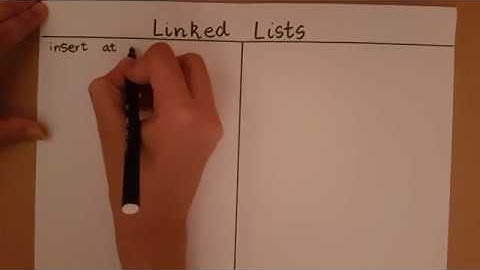 Linked List - Addition at the end