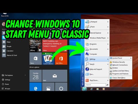 Change Windows 10 Start Menu To Classic (Exact Way) 2025