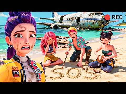VLOG: Our Plane Crashed on a Crazy Island ! What Happened Next Will Shock You! (KPDH Funny Moments)