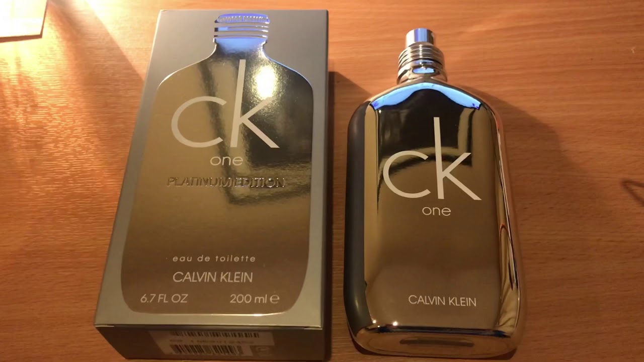 calvin klein platinum perfume